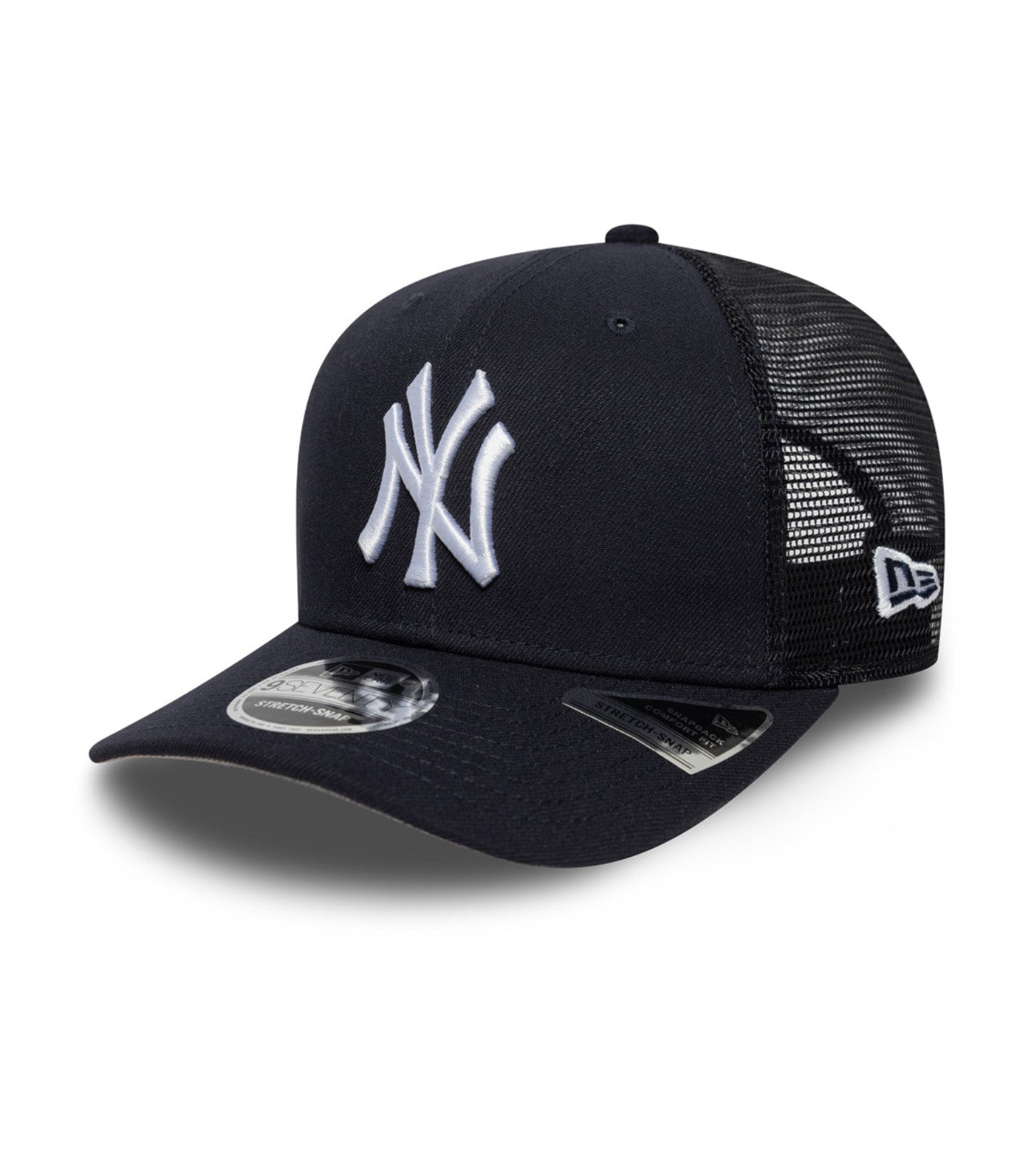 New York Yankees 9SEVENTY Stretch Snapback Trucker Cap Navy