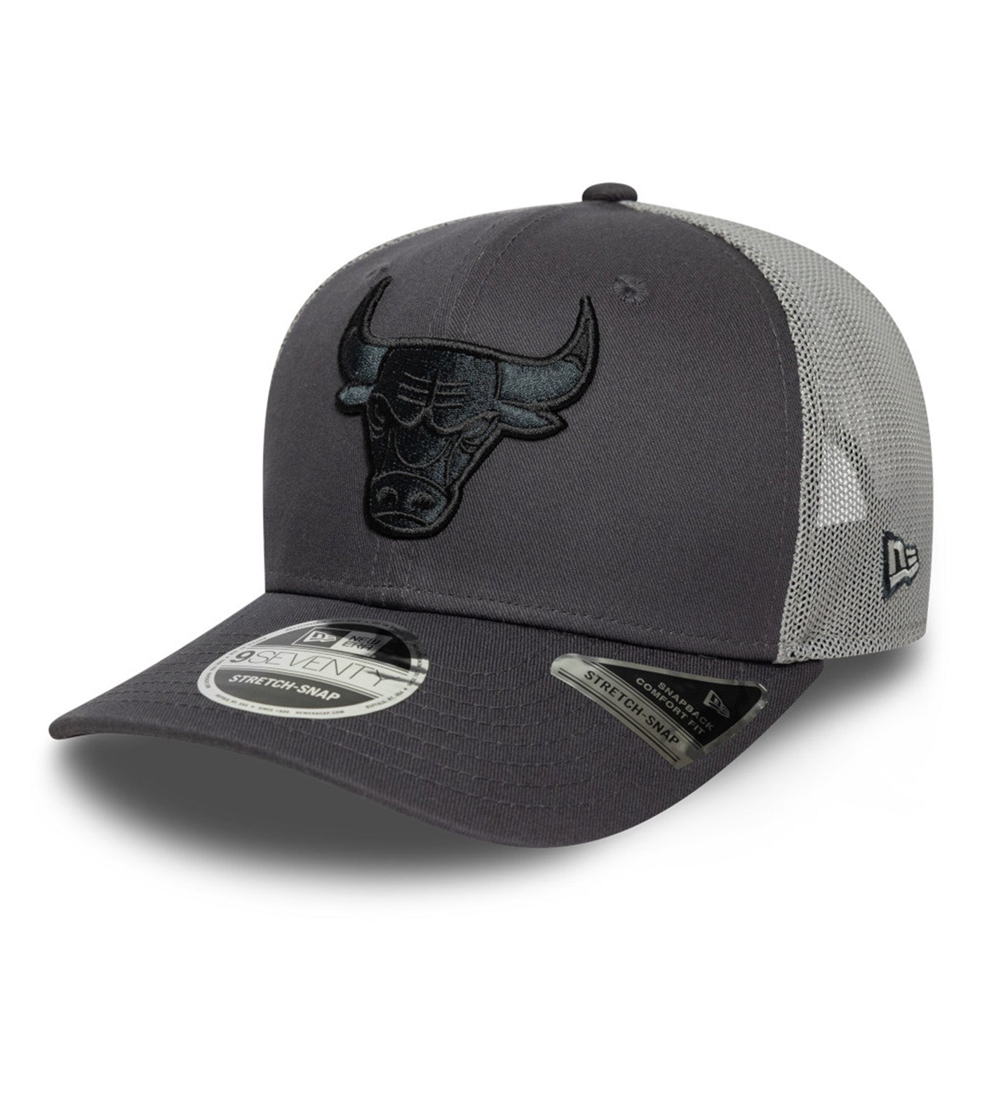 Chicago Bulls 9SEVENTY Tonal Stretch Snapback Graphite