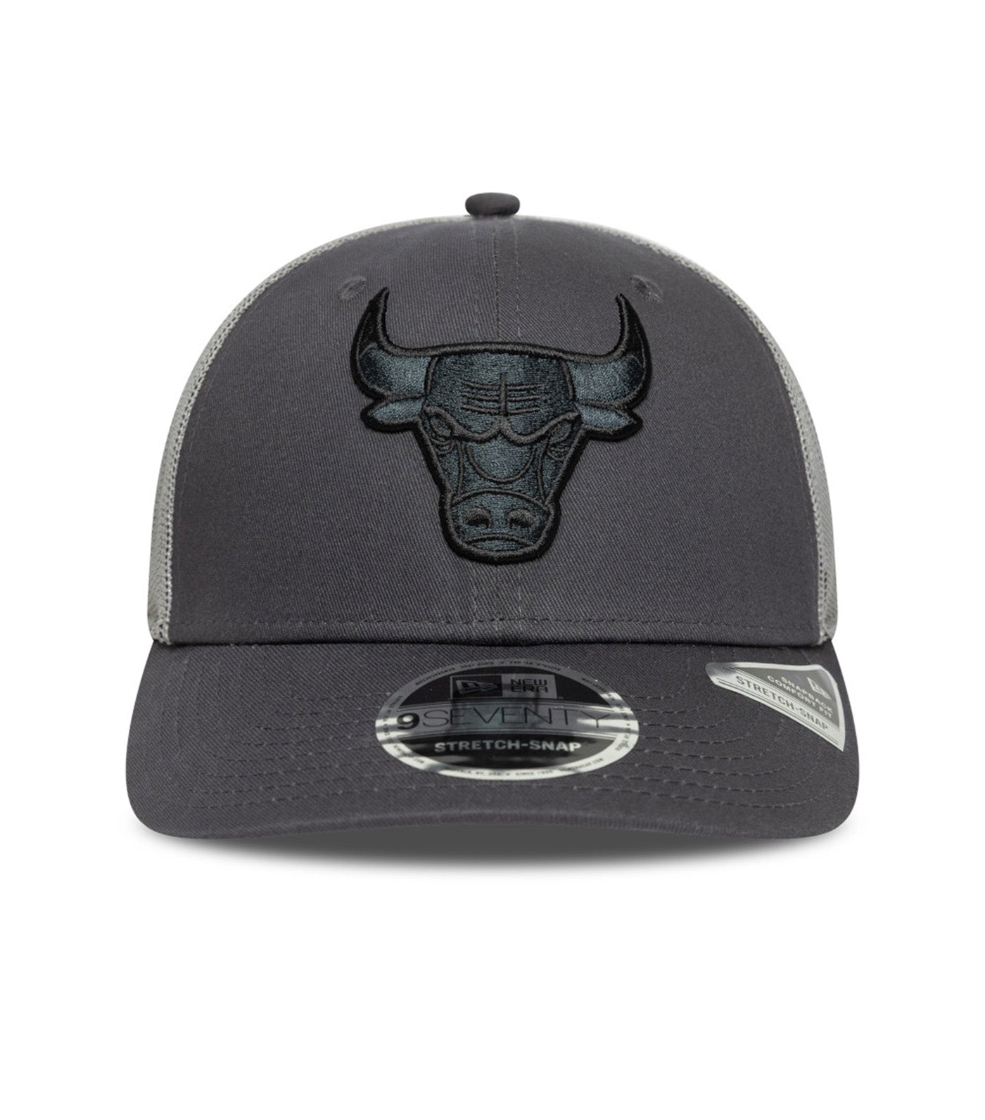 Chicago Bulls 9SEVENTY Tonal Stretch Snapback Graphite