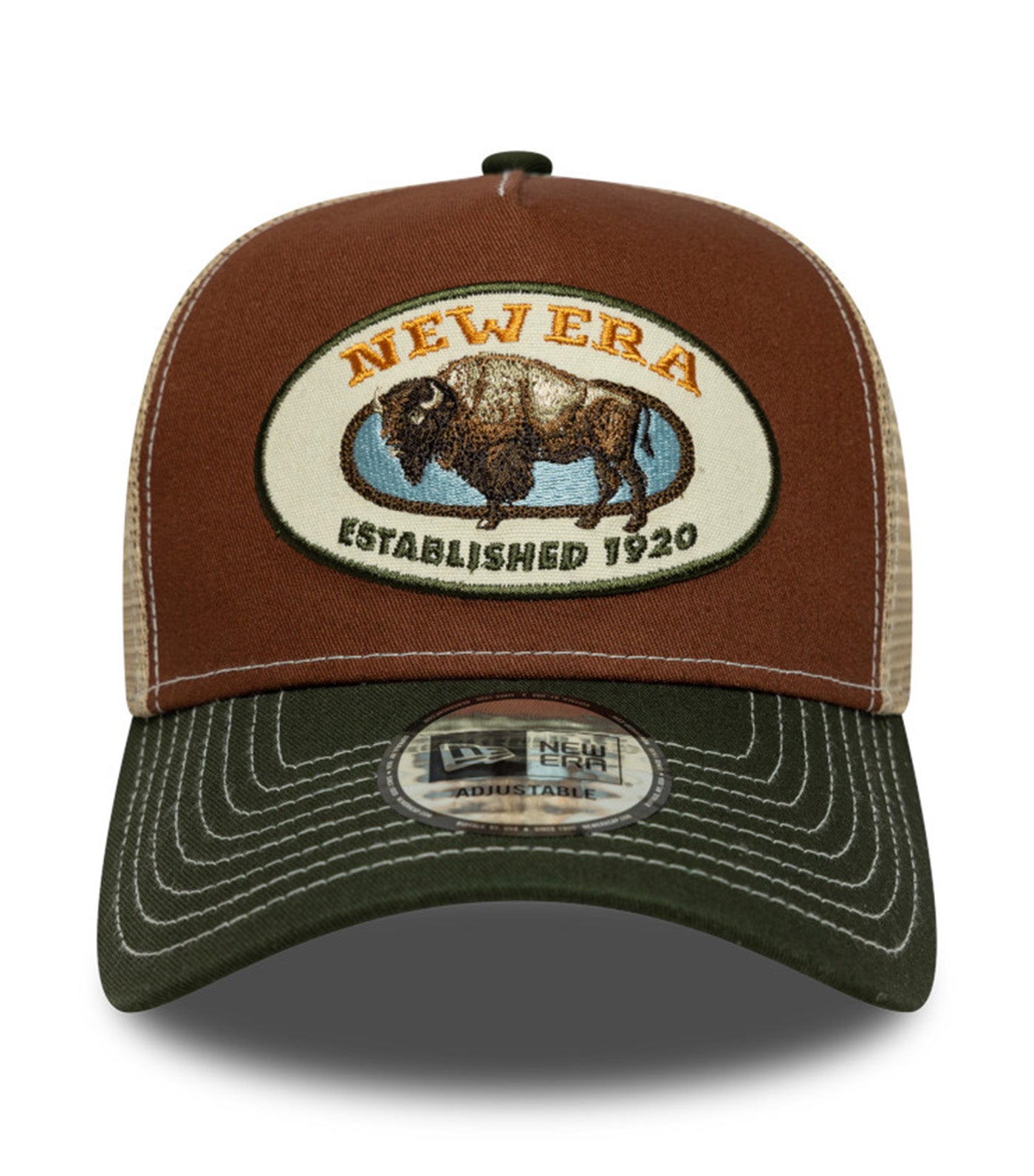 Animal Patch 9FORTY E-Frame Trucker Cap Deep Auburn