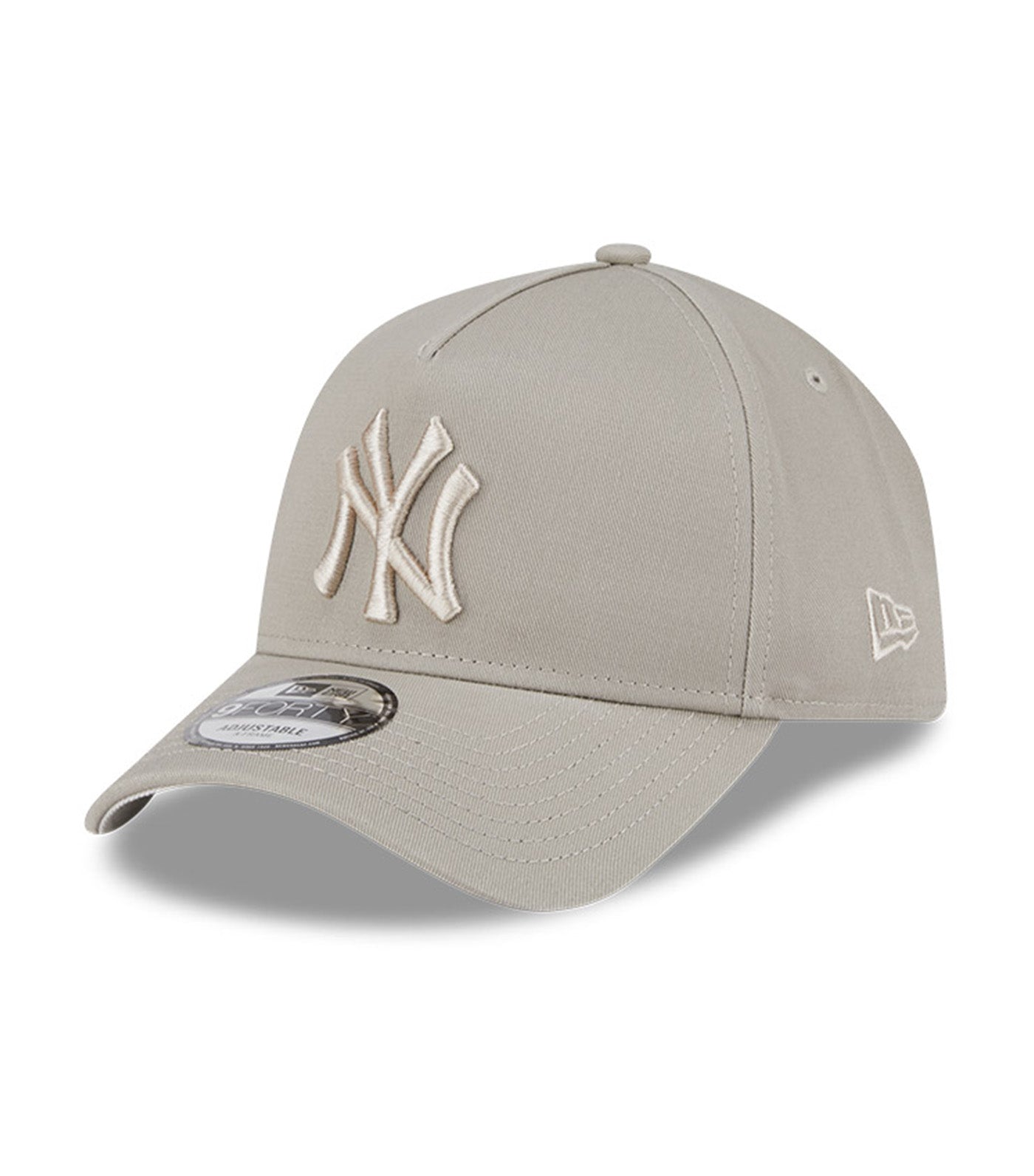 New York Yankees 9FORTY A-Frame Cap Pebble Stone