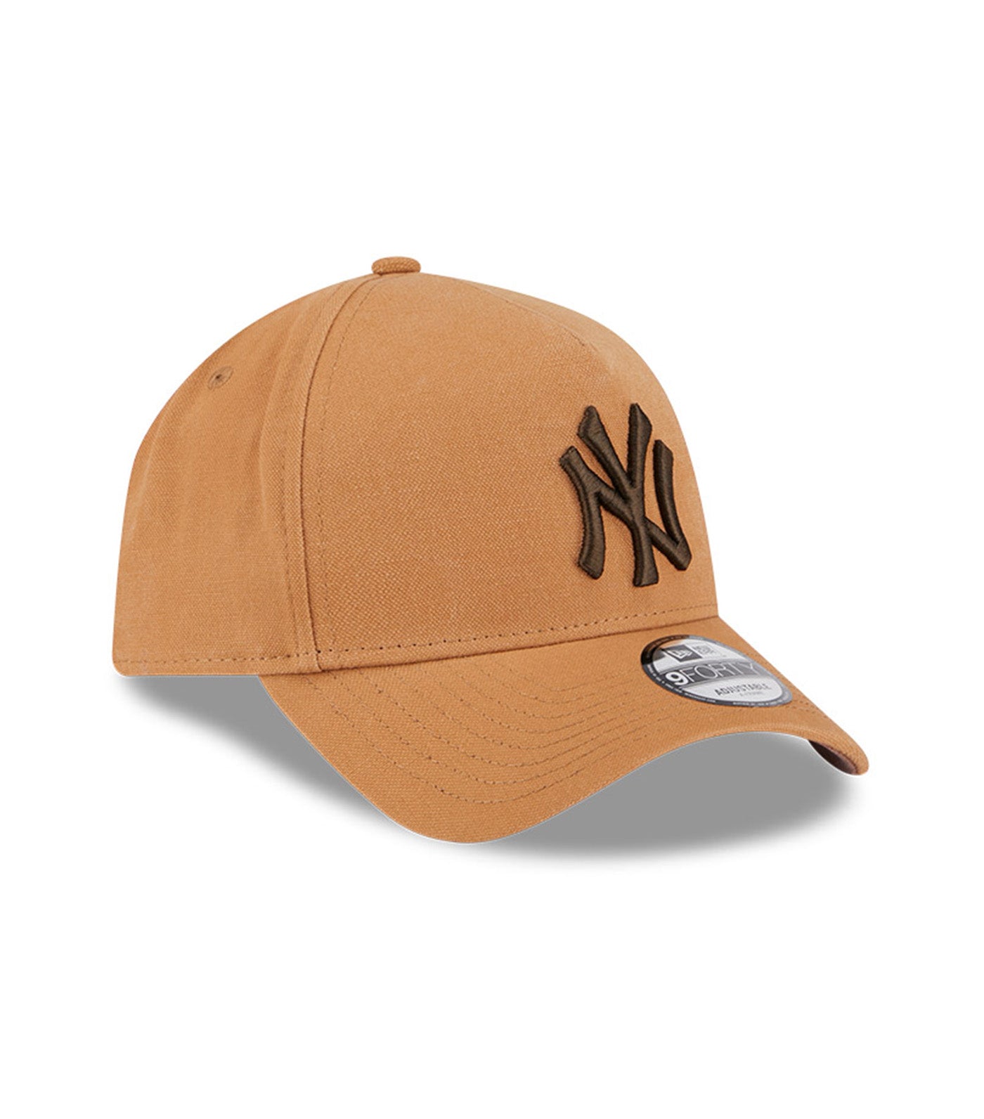 New York Yankees 9FORTY A-Frame Adjustable Cap Washed Canvas Bronze