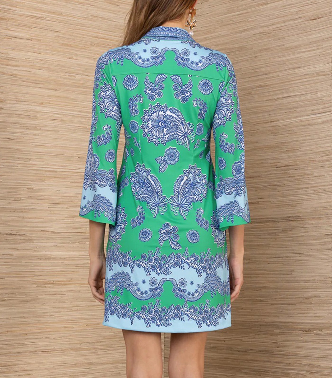 Marguerite Matte Jersey Dress Green