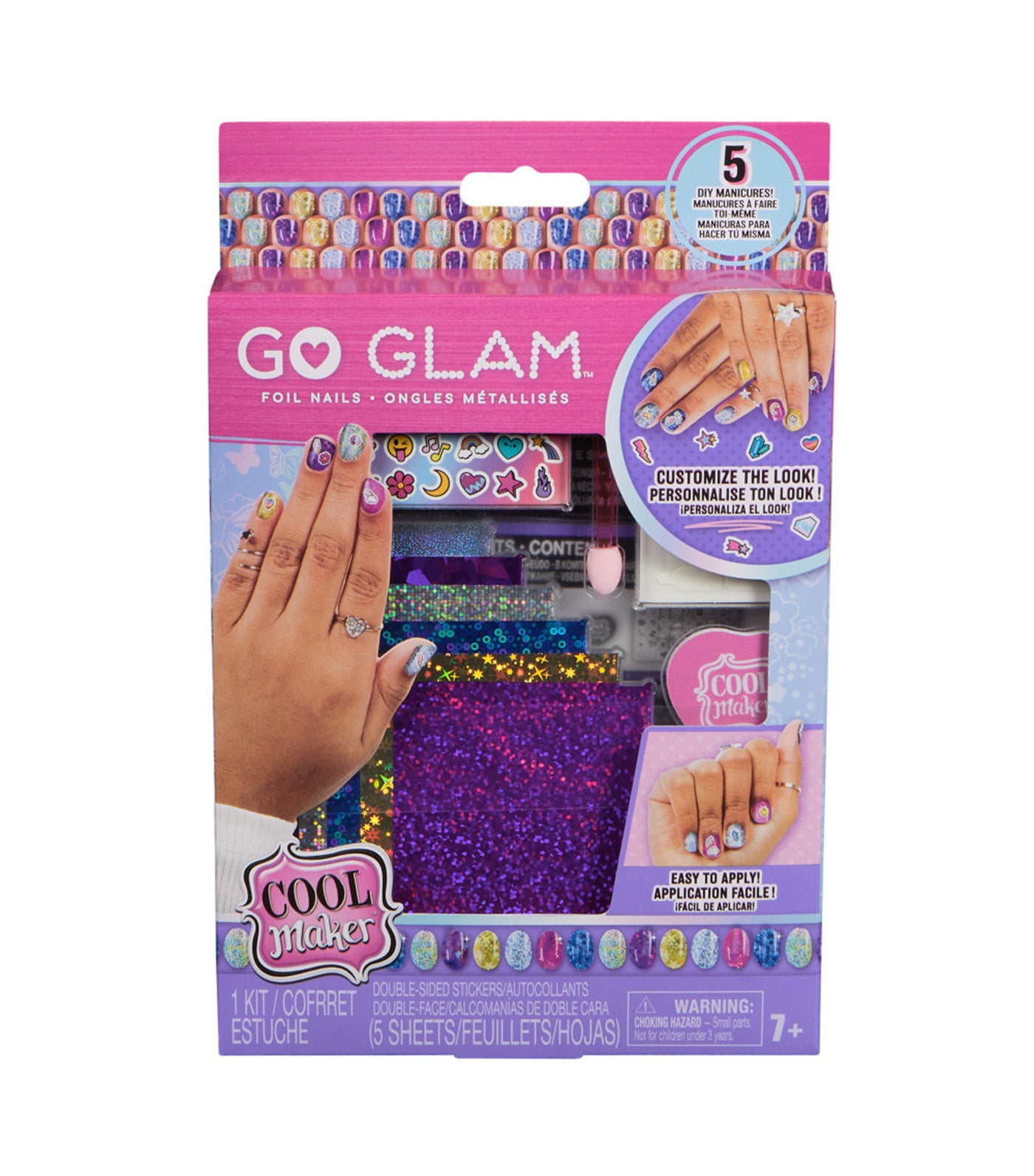 Cool Maker Foil Nails