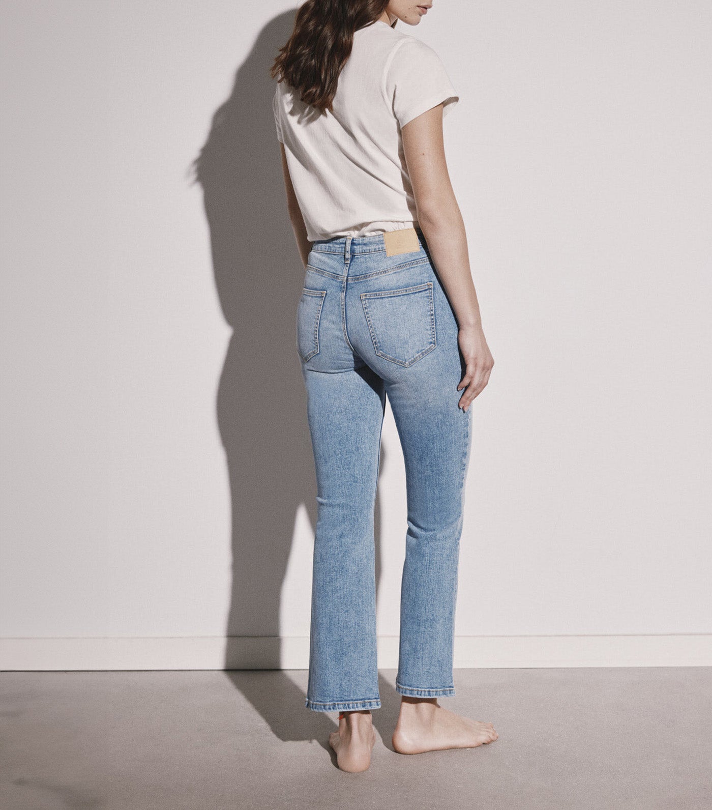 Kick Flare Jeans Sustainable Wash Blue