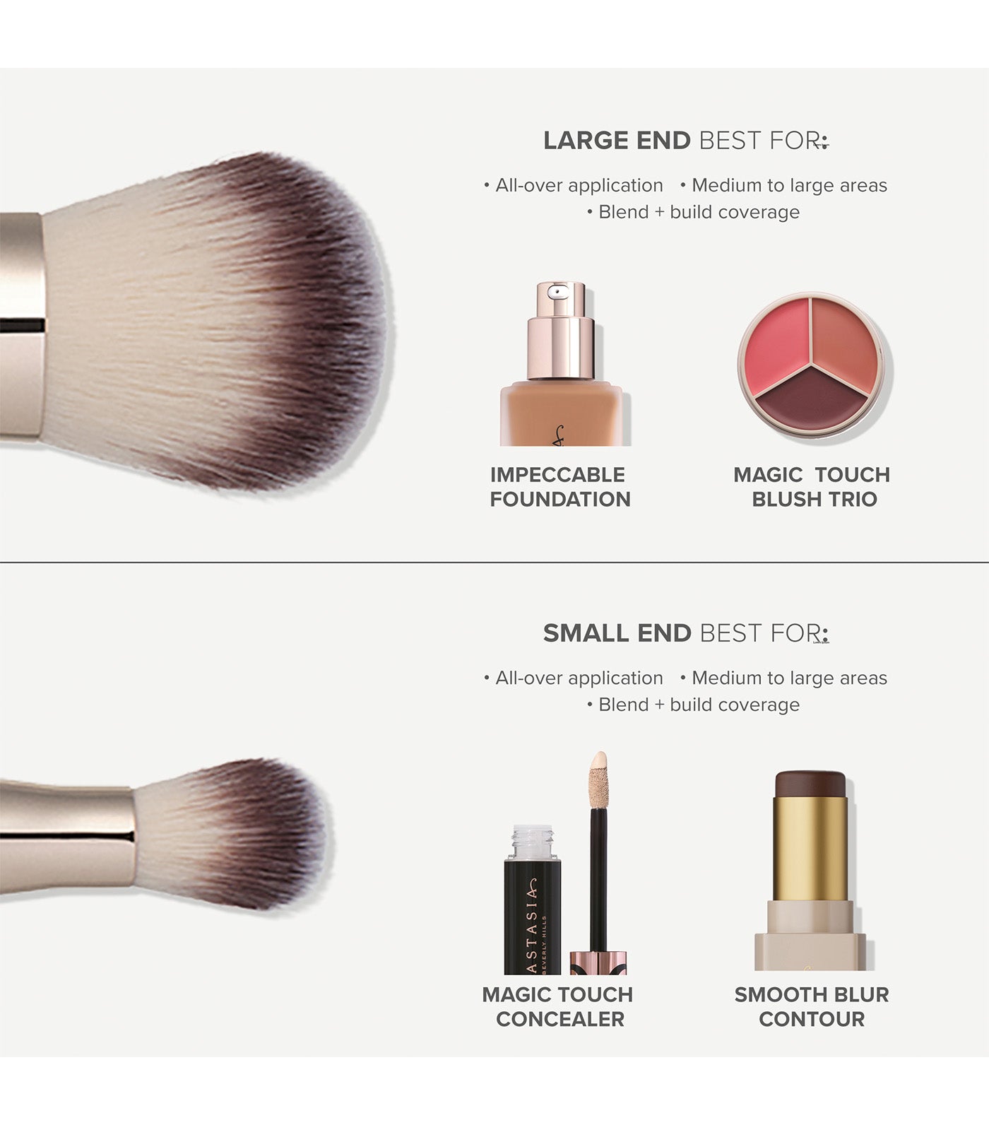 Impeccable Foundation and Face Brush