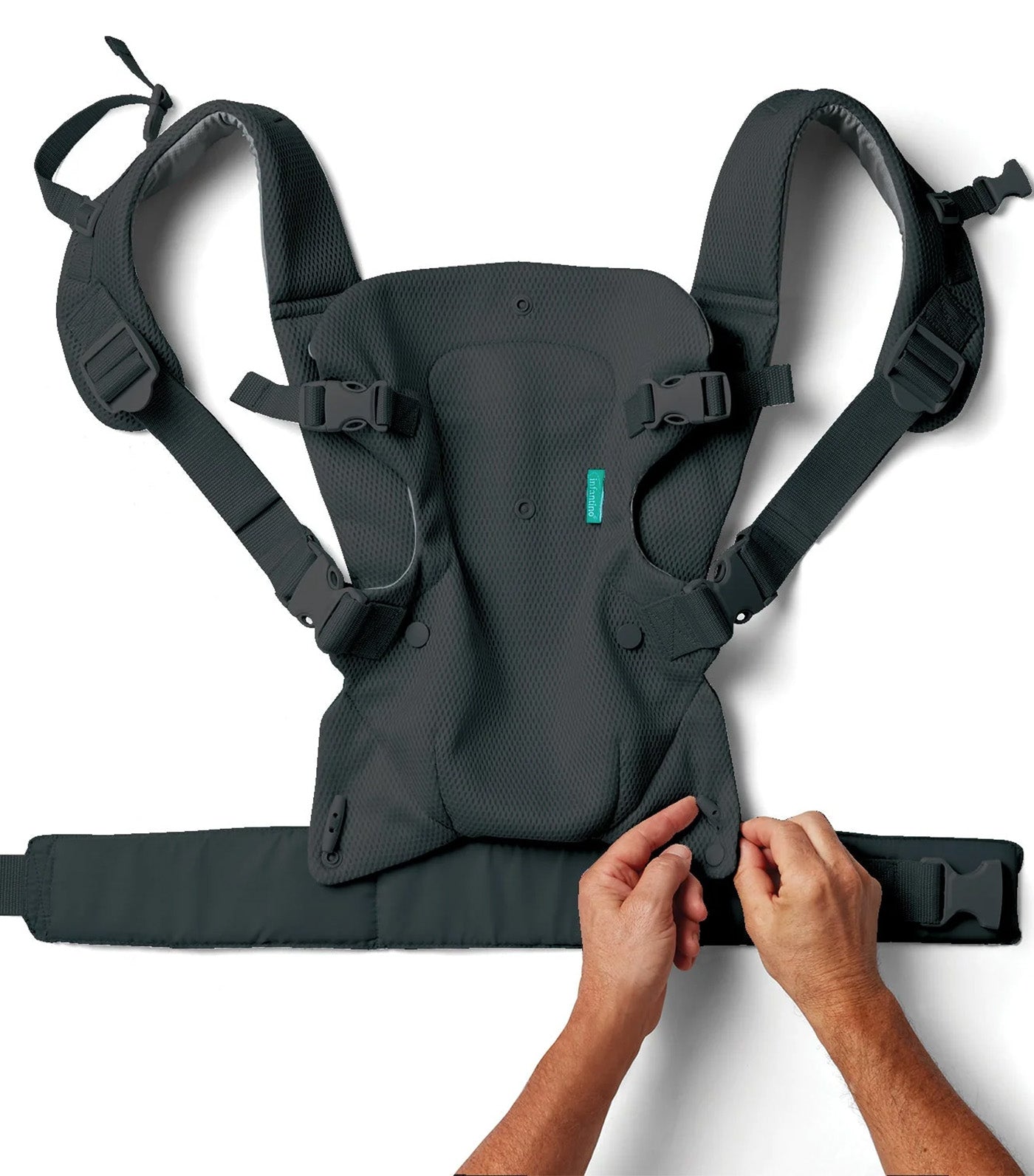 Flip 4-in-1 Light & Airy Convertible Carrier Dark Gray