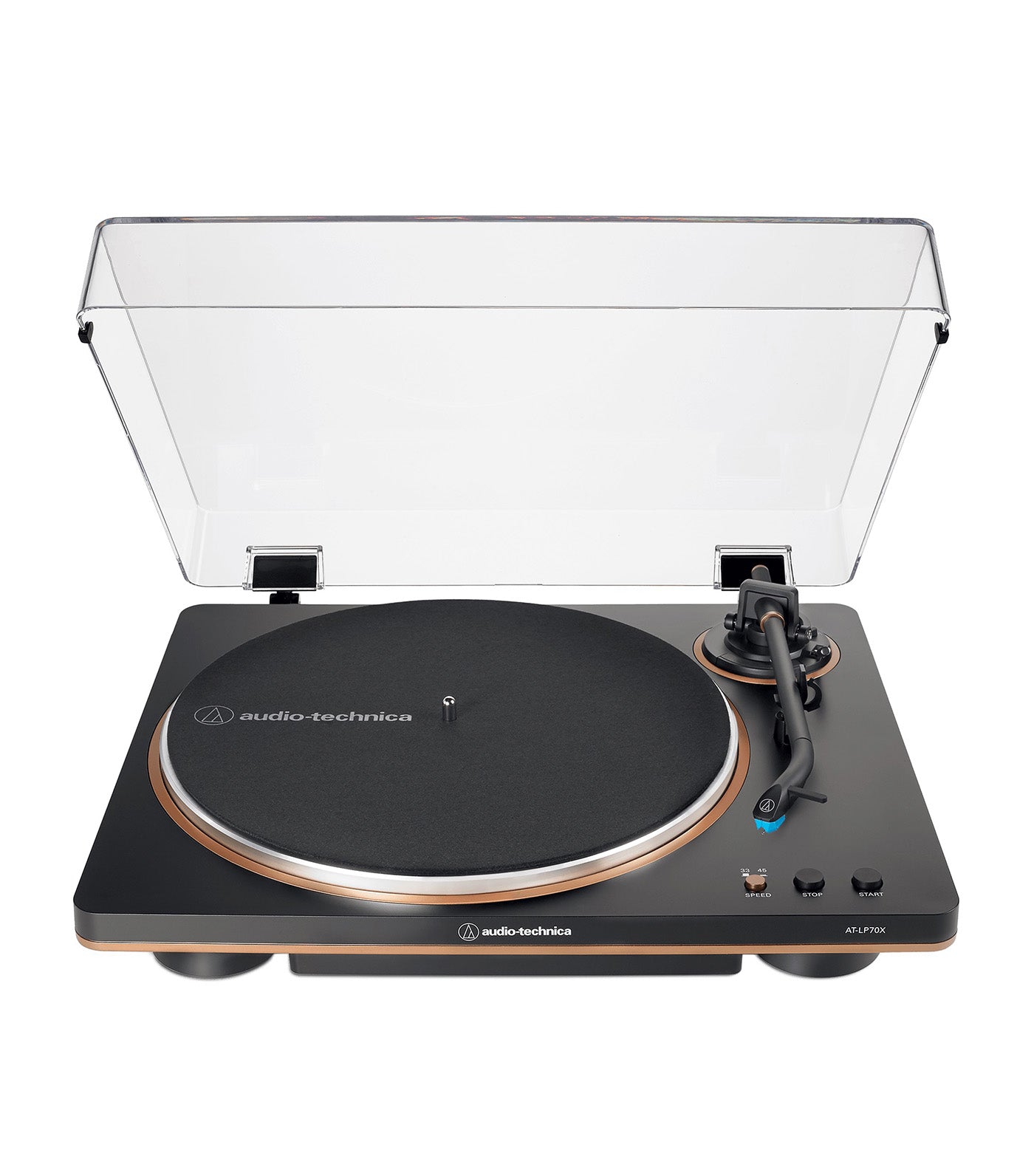 Fully Automatic Wireless Belt-Drive Turntable Black/Bronze