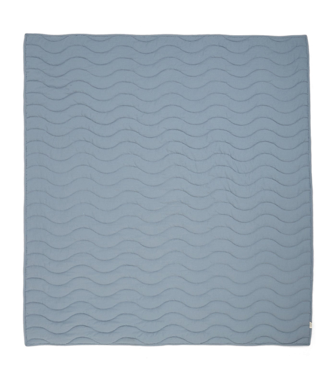 Quilt (3 Tog) - Blue Mustard Wave