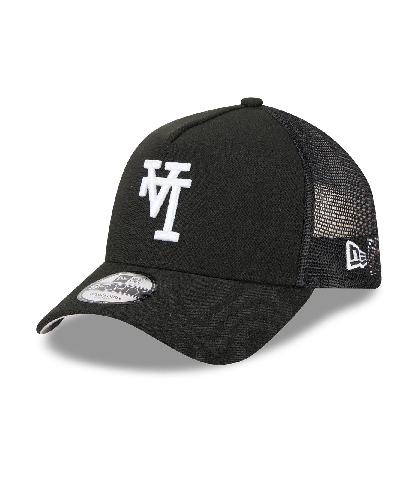 Los Angeles Dodgers Upside Down Black 9FORTY A-Frame Cap