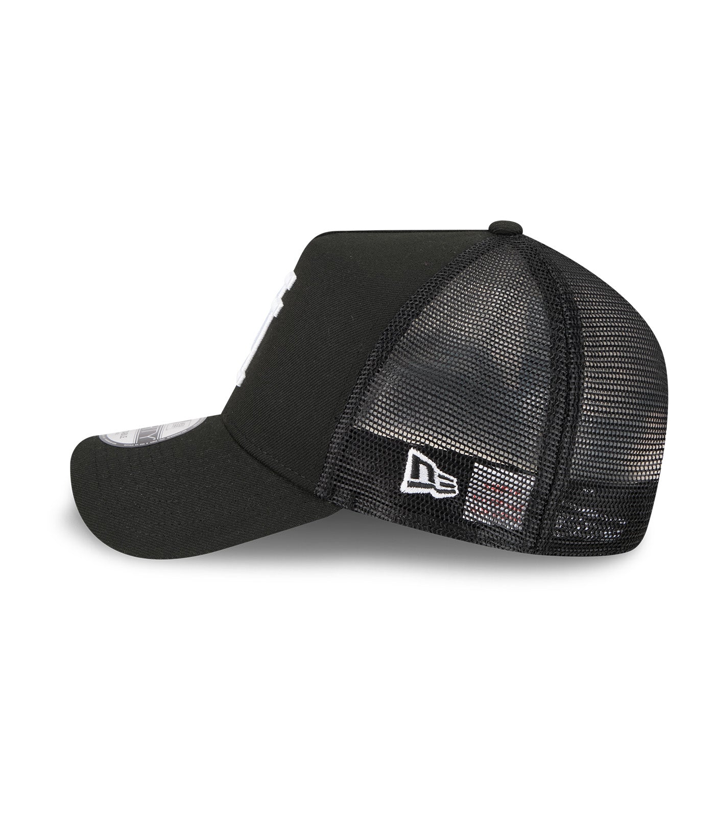 Los Angeles Dodgers Upside Down Black 9FORTY A-Frame Cap