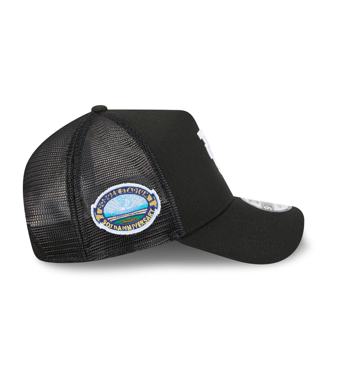 Los Angeles Dodgers Upside Down Black 9FORTY A-Frame Cap