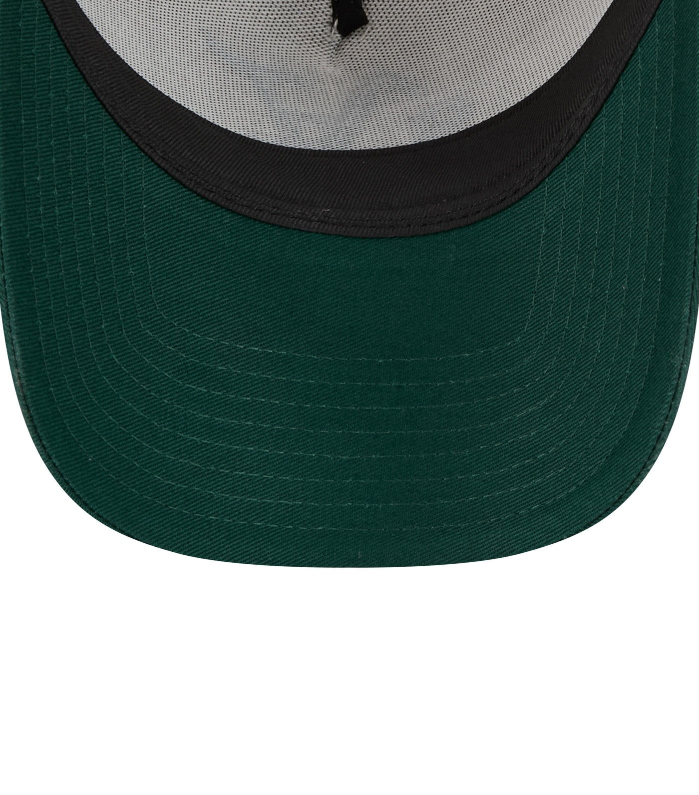 Oakland Athletics Upside Down 9FORTY A-Frame Trucker Cap Stone/Green