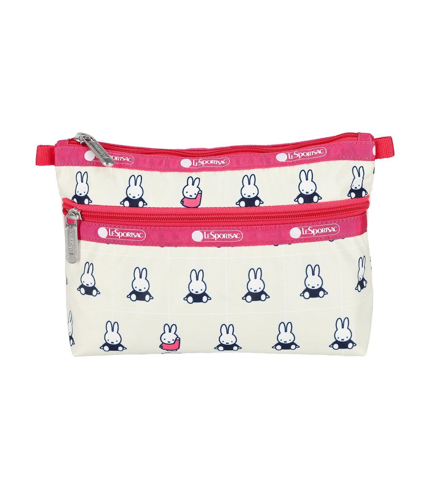 LeSportsac x Dick Bruna Cosmetic Clutch Miffy Grid Check