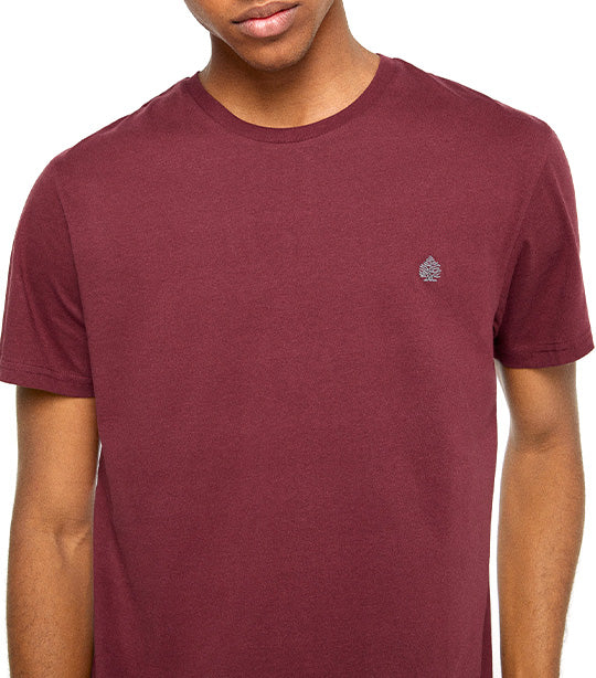 Basic Tree T-Shirt Maroon
