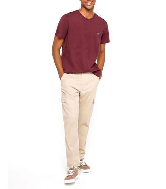 Basic Tree T-Shirt Maroon