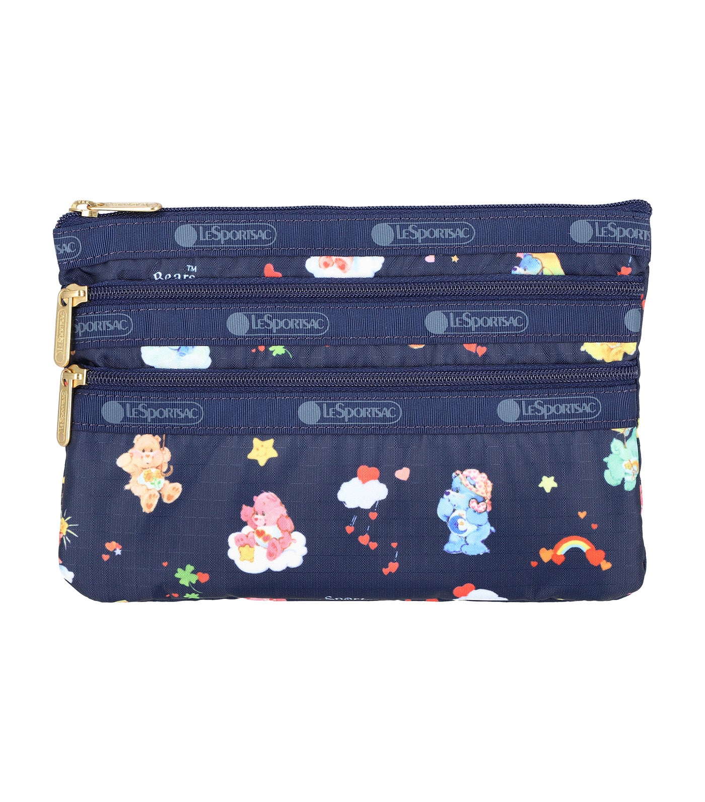 LeSportsac x Care Bears 3-Zip Cosmetic Care Bears Dreams Navy