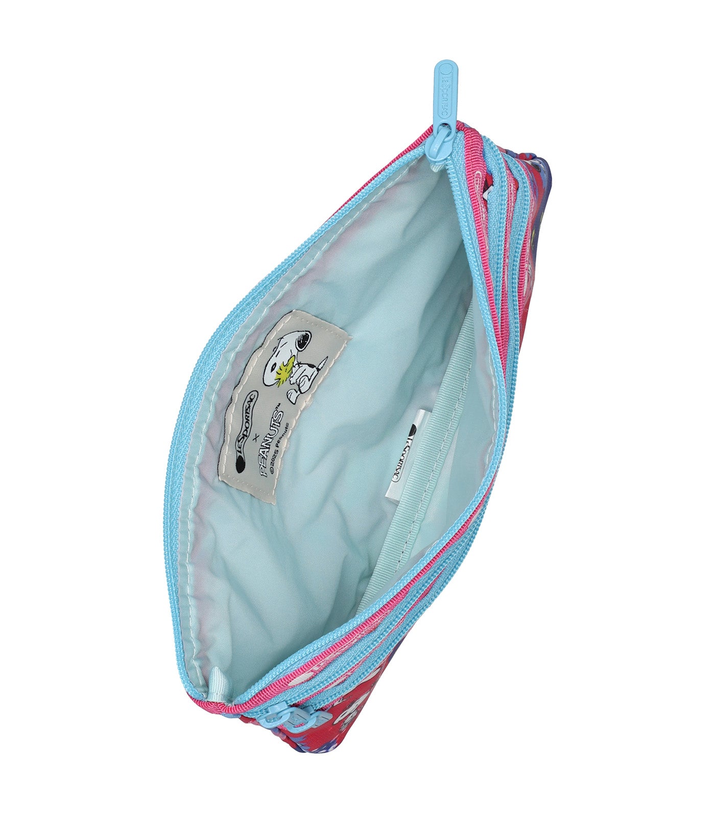 LeSportsac x Peanuts 3-Zip Cosmetic Peanuts Playtime