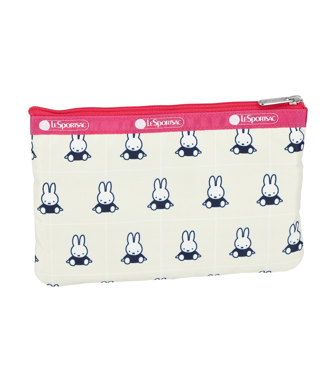 LeSportsac x Dick Bruna 3-Zip Cosmetic Miffy Grid Check