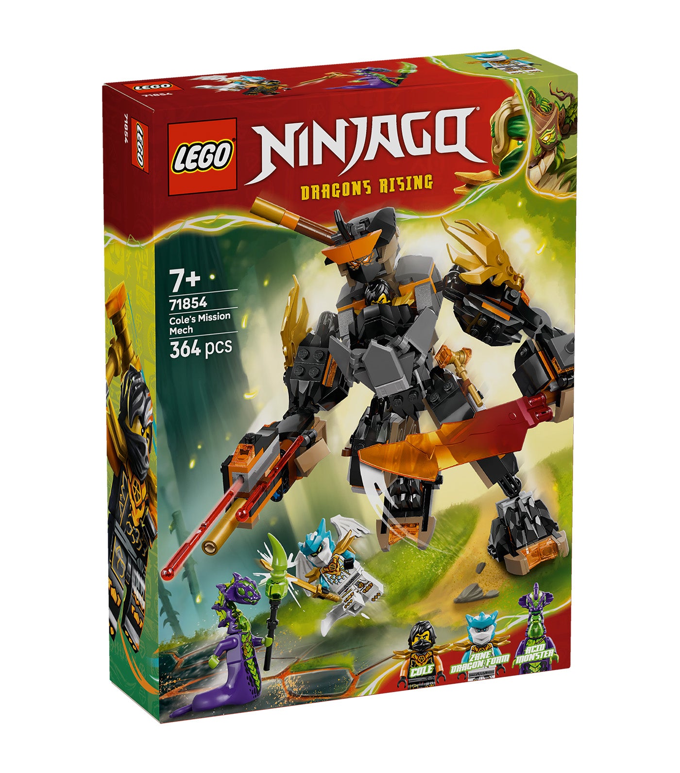 Cole's Mission Mech & Dragon Zane
