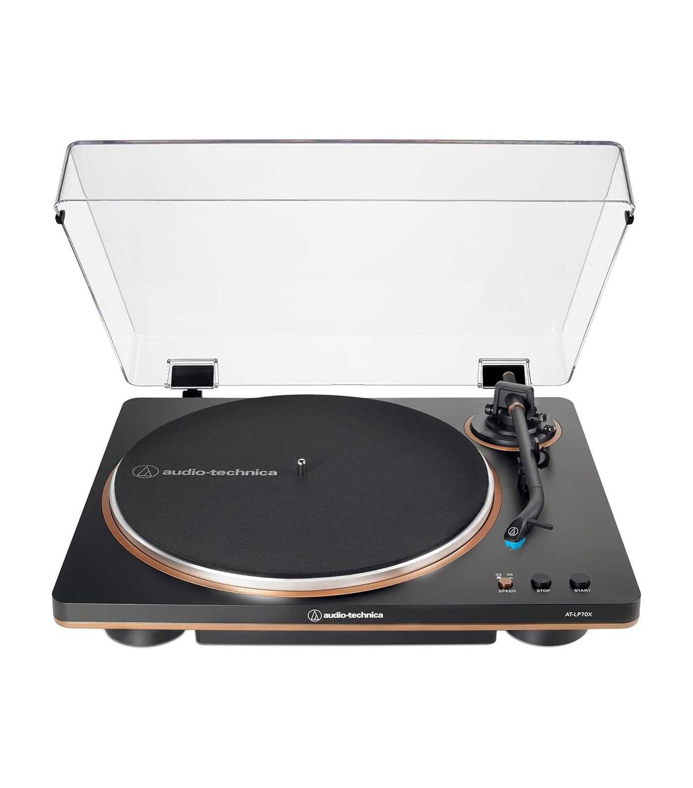 Fully Automatic Wireless Belt-Drive Turntable Black/Bronze