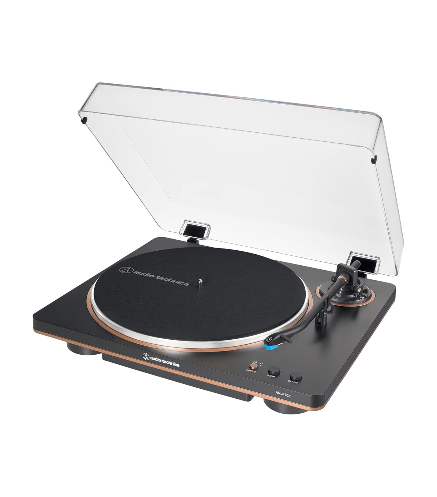 Fully Automatic Wireless Belt-Drive Turntable Black/Bronze