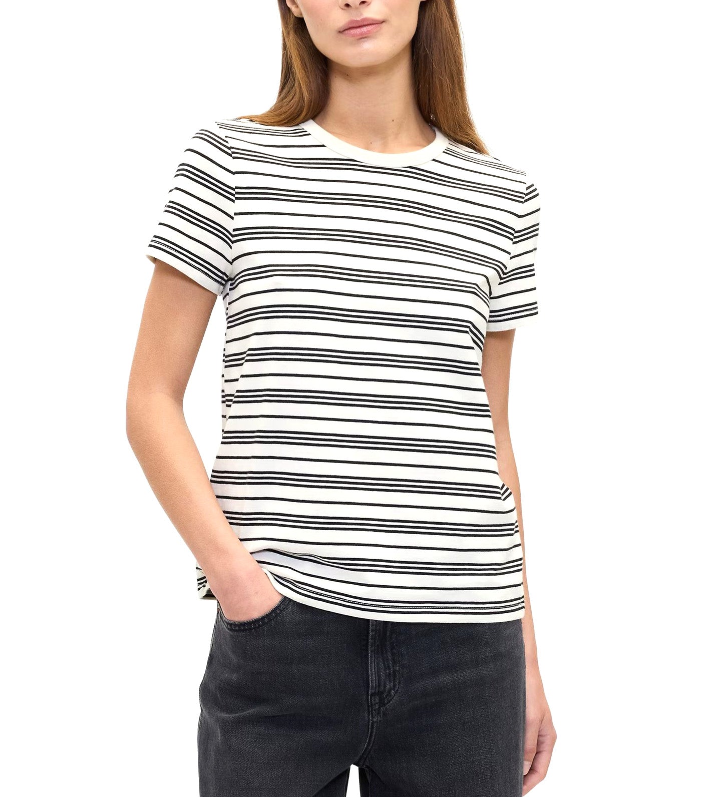 Favorite Stripe Crewneck T-Shirt