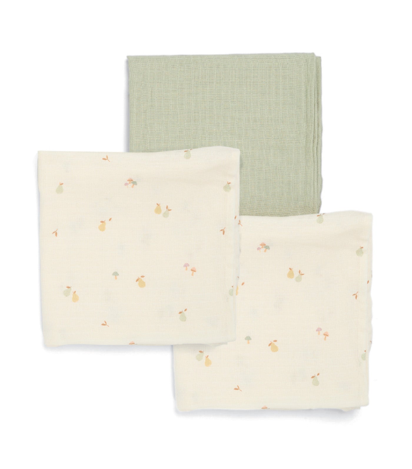 Large Muslin Squares - Set of 3