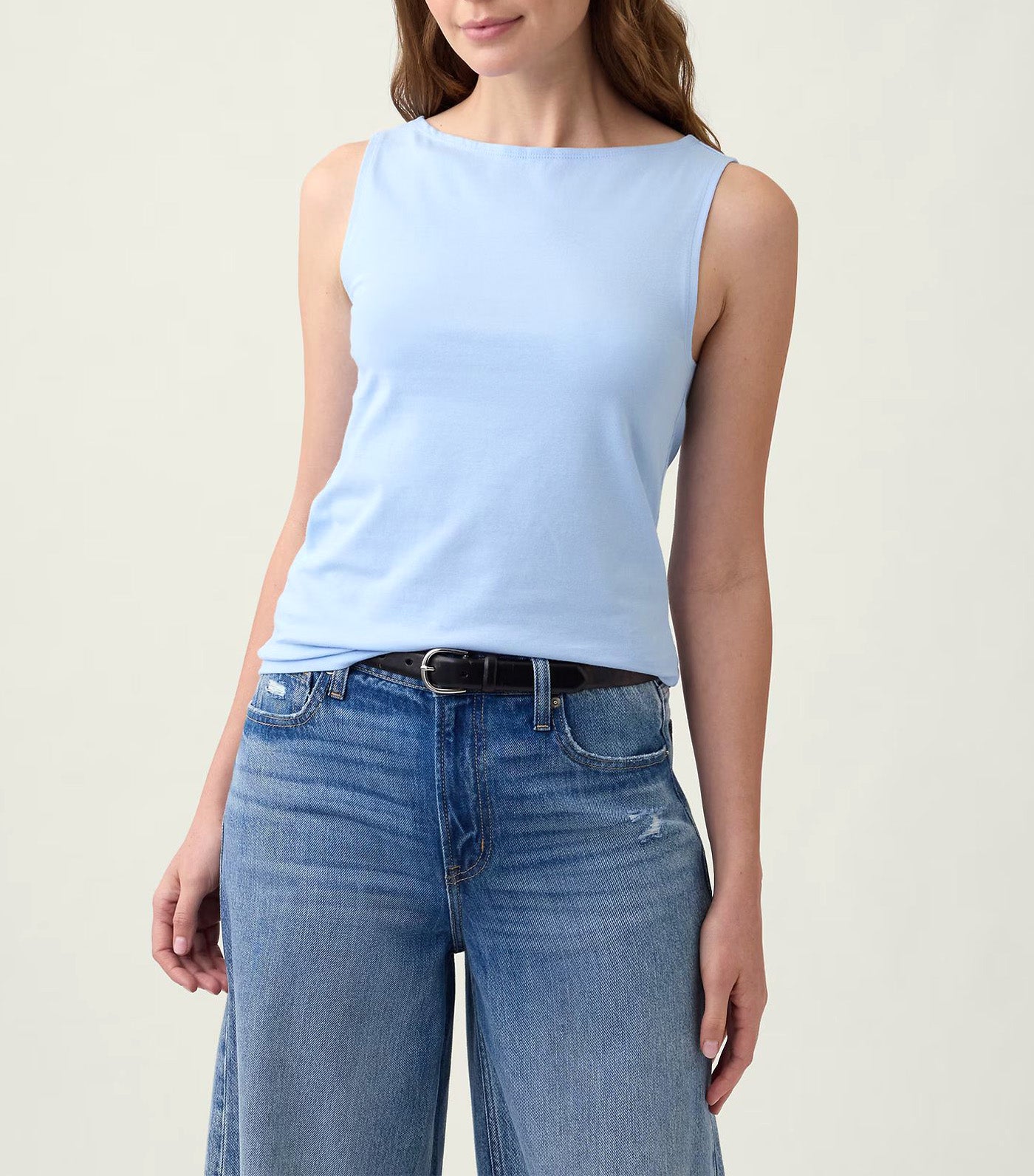 Boatneck Tank Top