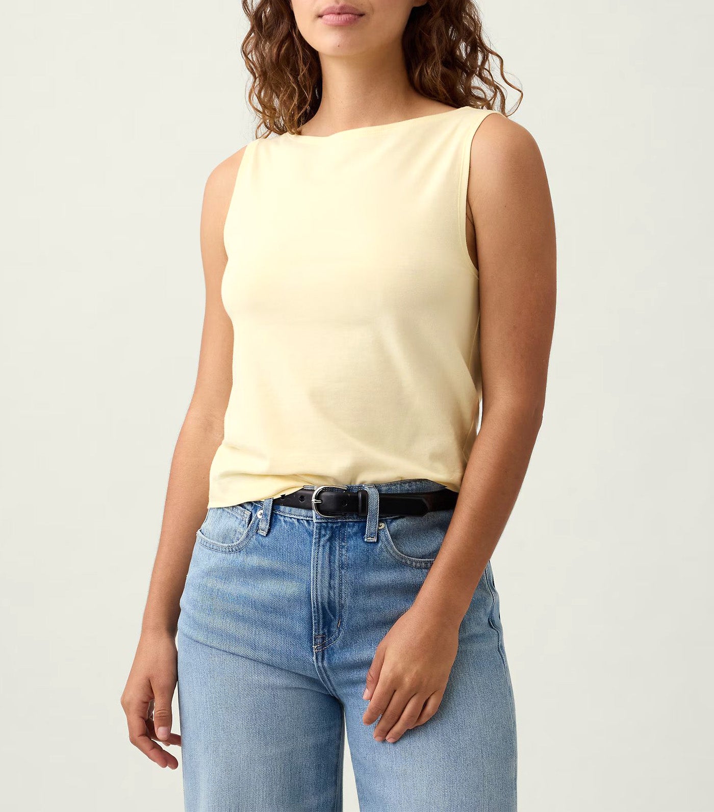 Boatneck Tank Top