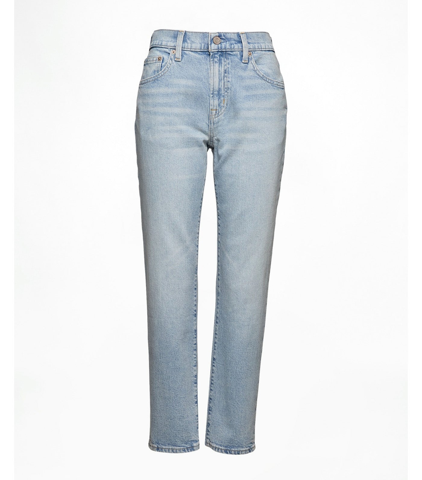 Mid Rise Girlfriend Jeans