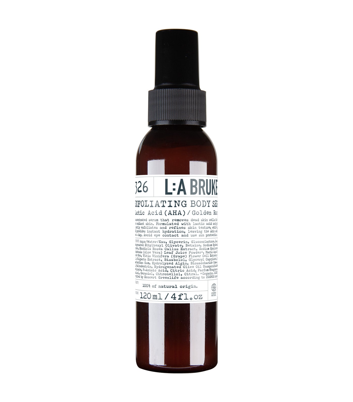 326 Exfoliating Body Serum Lactic Acid (AHA) / Golden Root