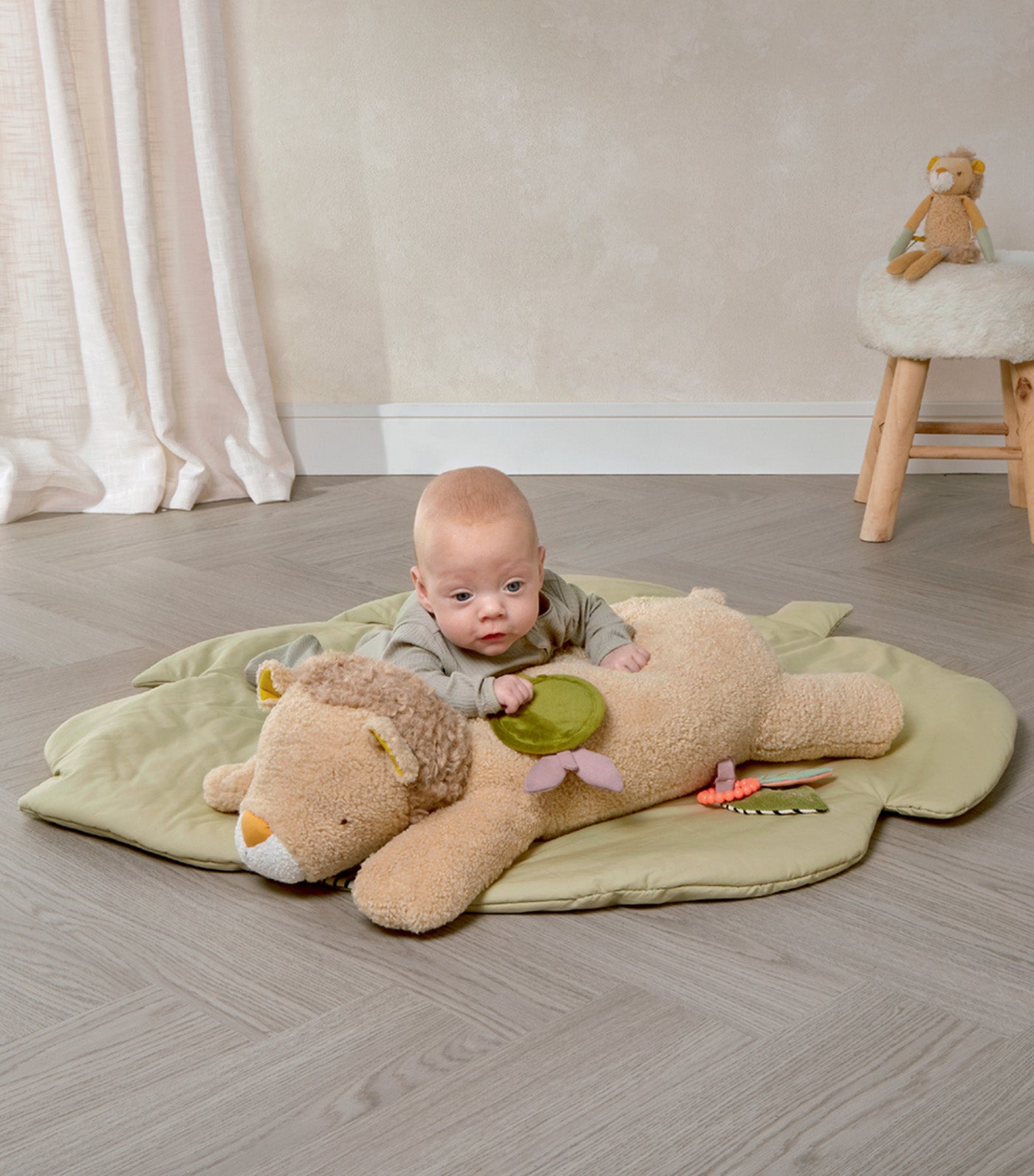 Tummy Time - Lenny Lion
