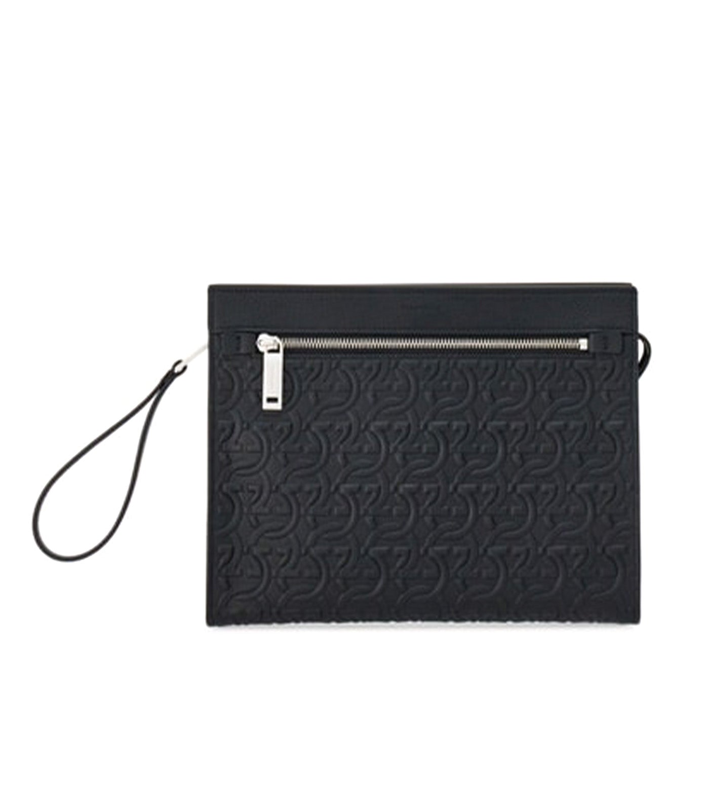 Gancini Clutch Black