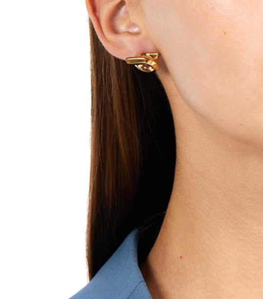 Gancini Earrings Gold