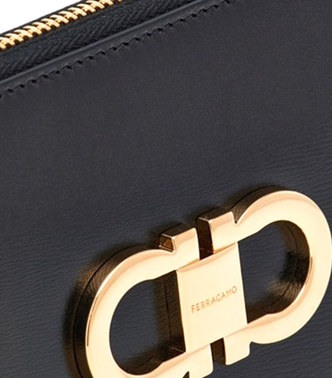Gancini Continental Wallet Black/Flame Red