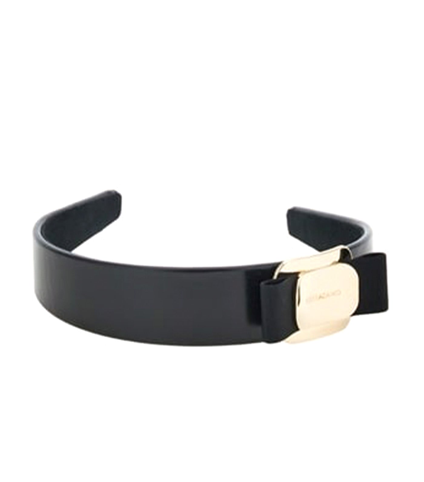 New Vara Plate Hairband Black