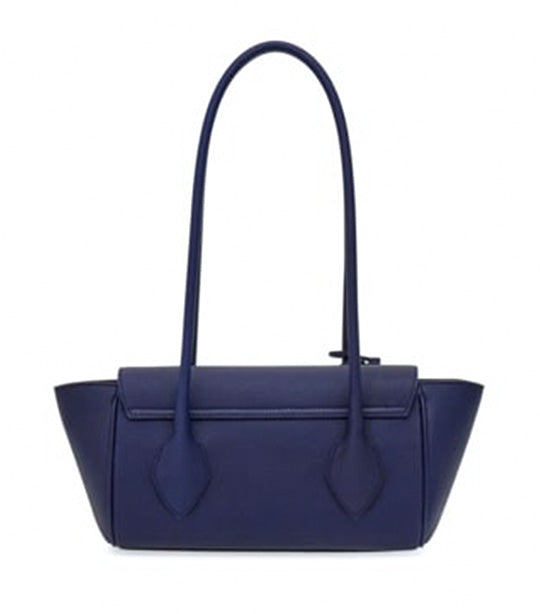 East-West Tote Bag Small Midnight Blue