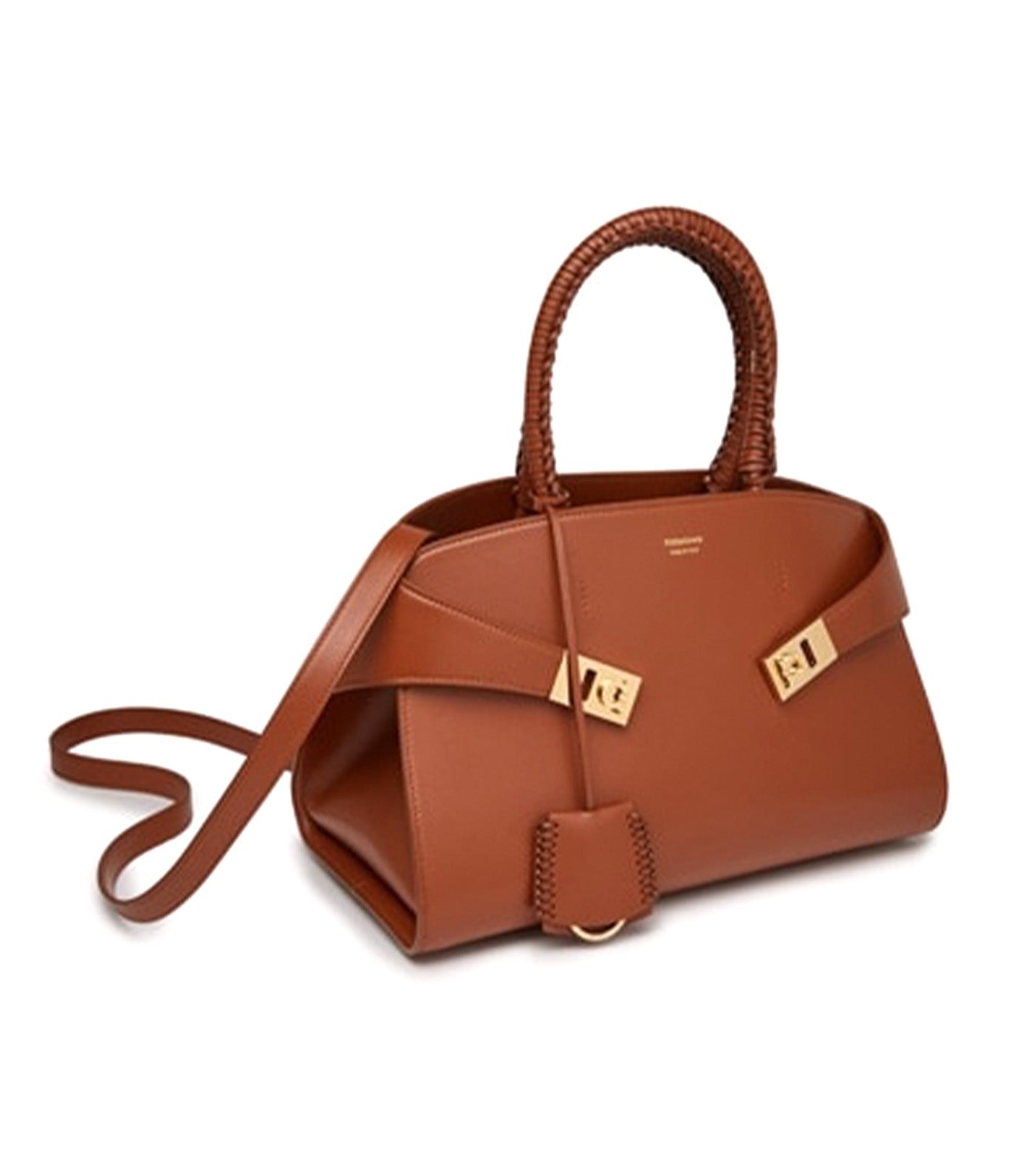 Hug Handbag (S) Cognac