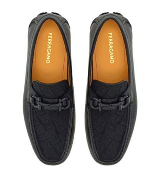 Driver with Gancini Ornament Black