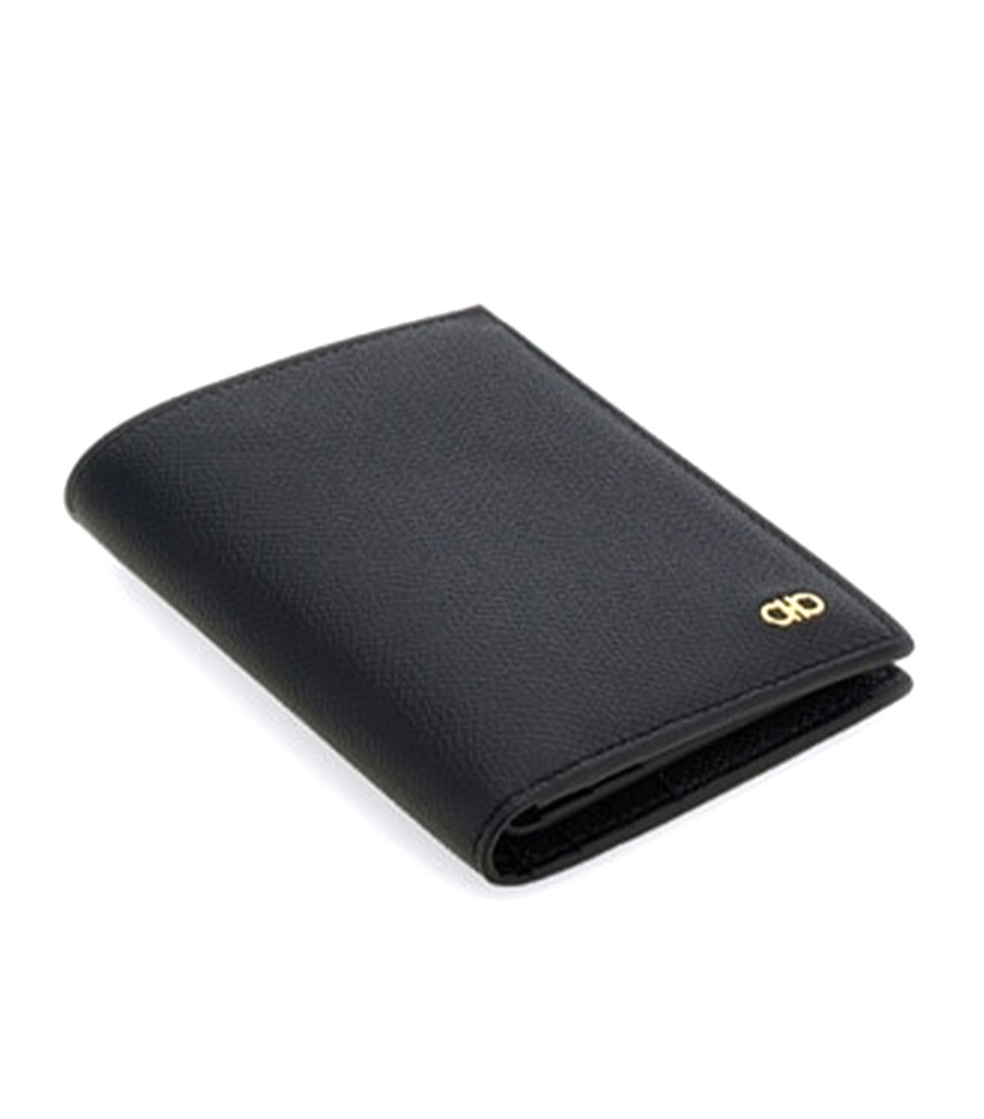 Gancini Compact Wallet Black
