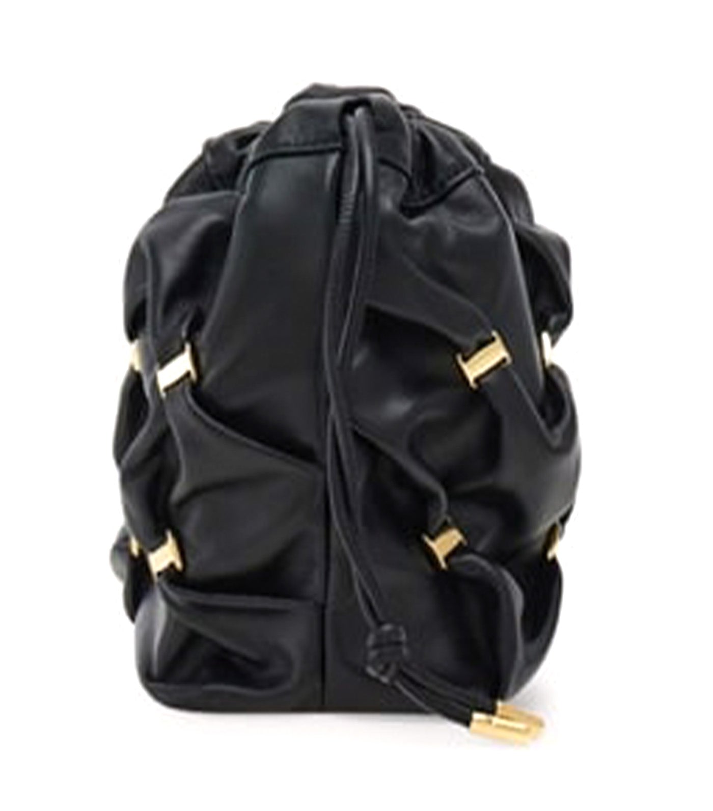 Mini Bucket Bag with Vara Bows Black