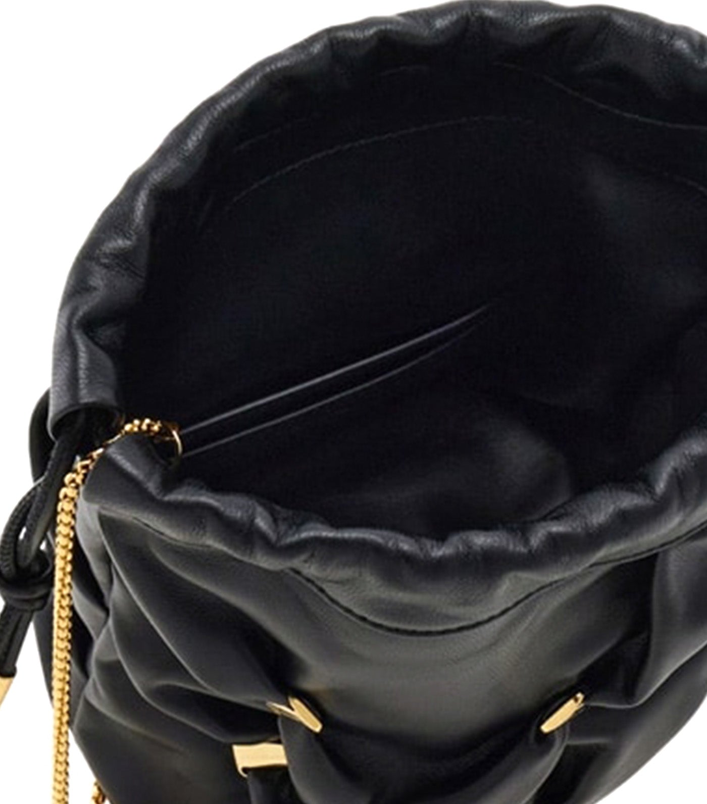 Mini Bucket Bag with Vara Bows Black