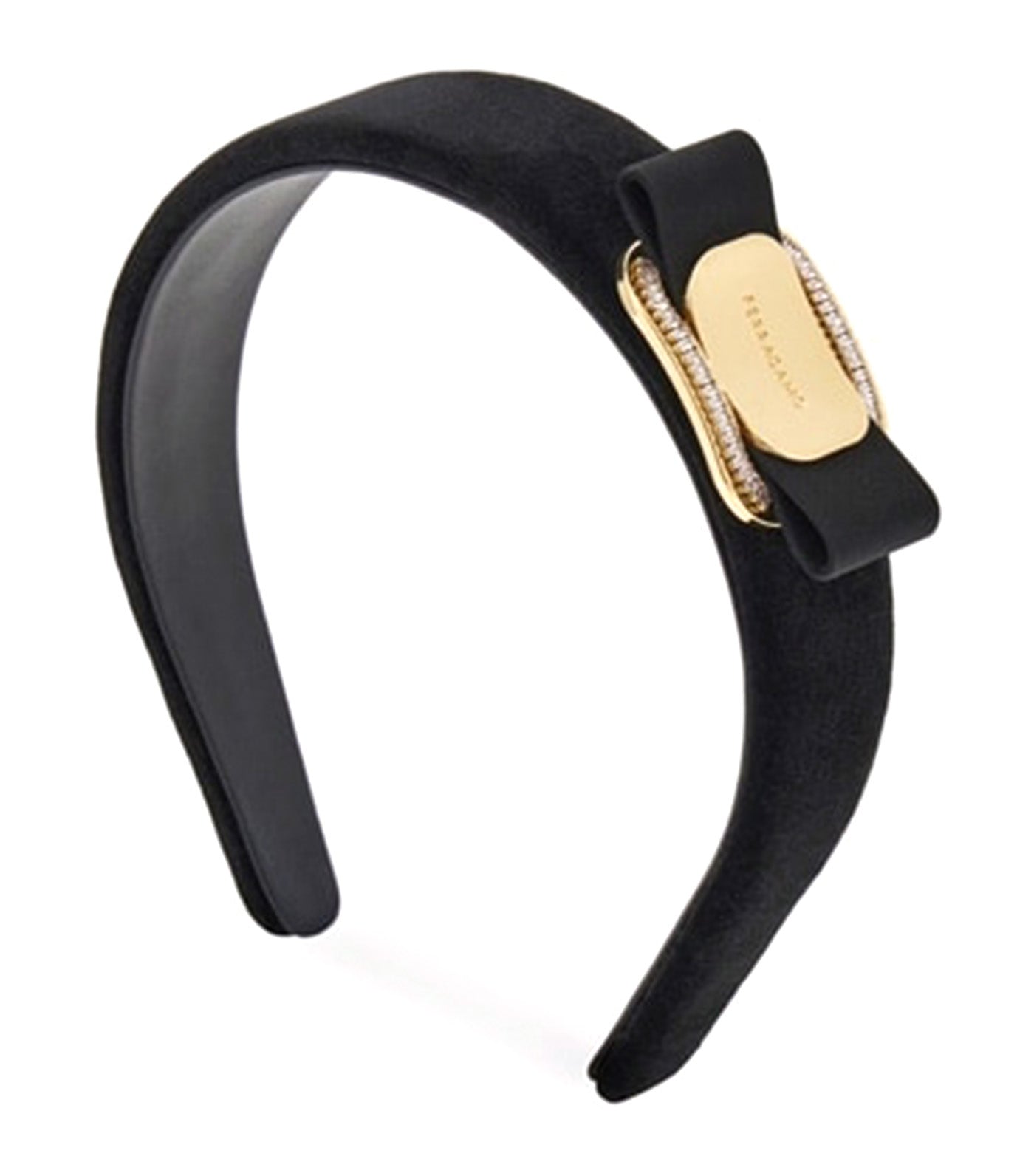 New Vara Plate Headband Black