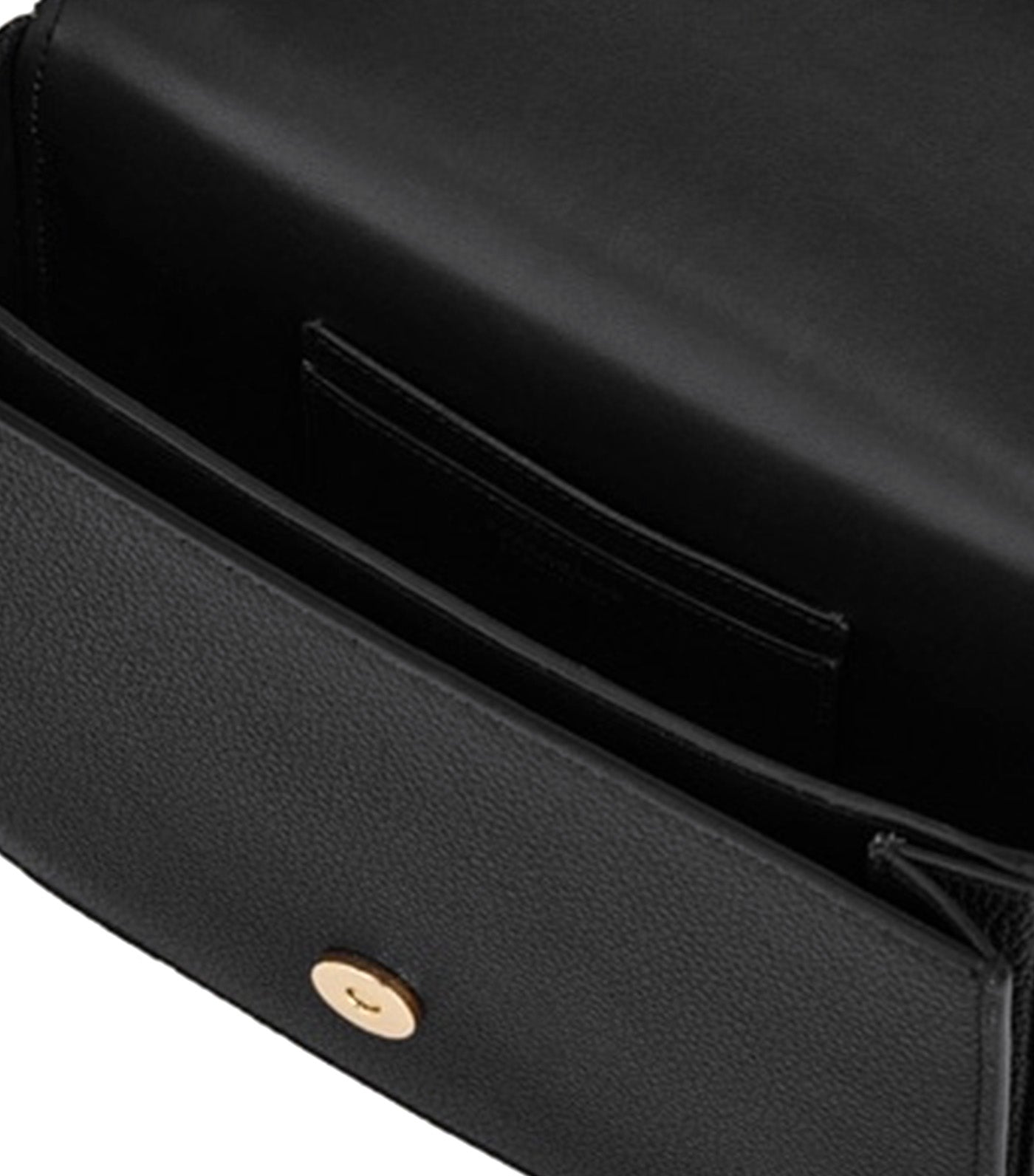 Double Gancini Crossbody Bag Black