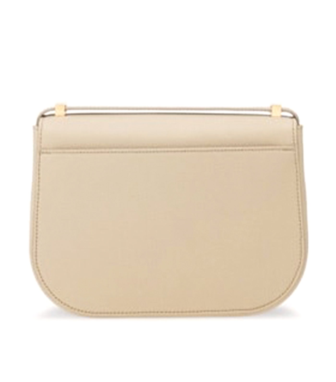 Double Gancini Crossbody Bag Stone