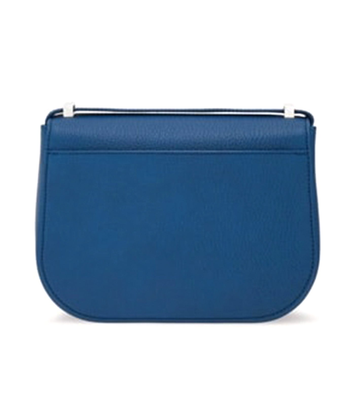 Double Gancini Crossbody Bag Teal Blue