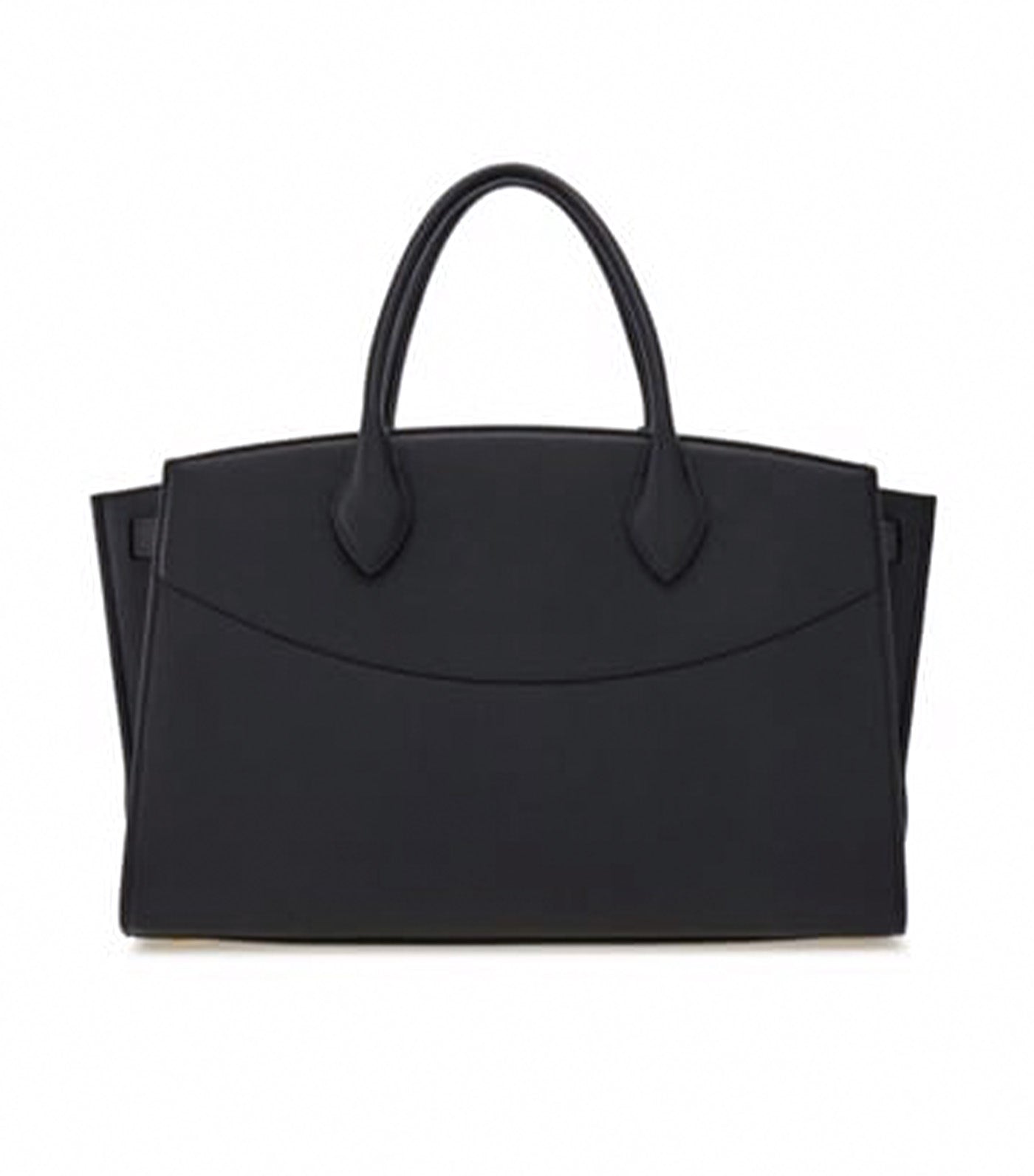 Studio Soft Bag L Hammered Calfskin Black