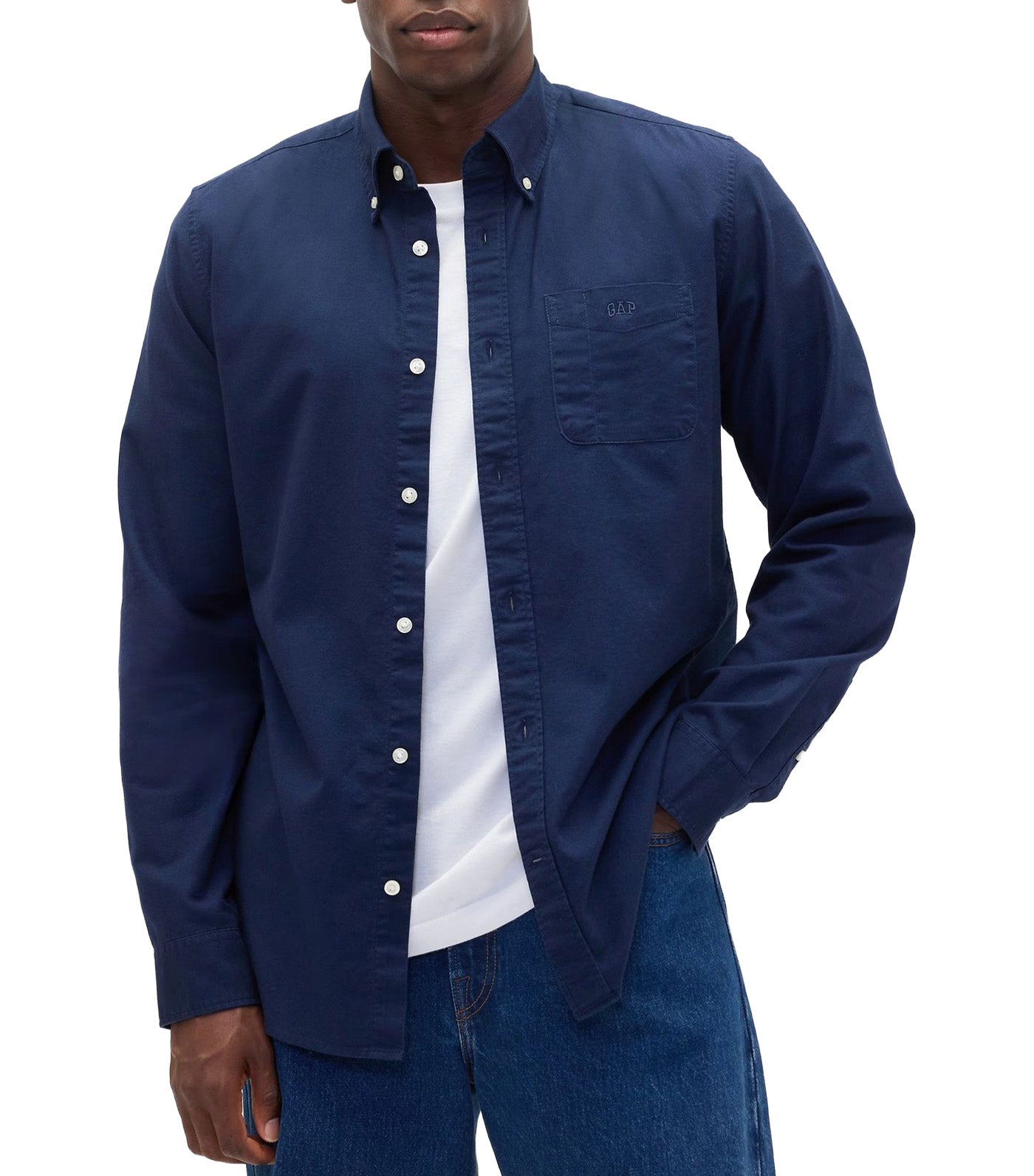 GAP Oxford Shirt Tapestry Navy