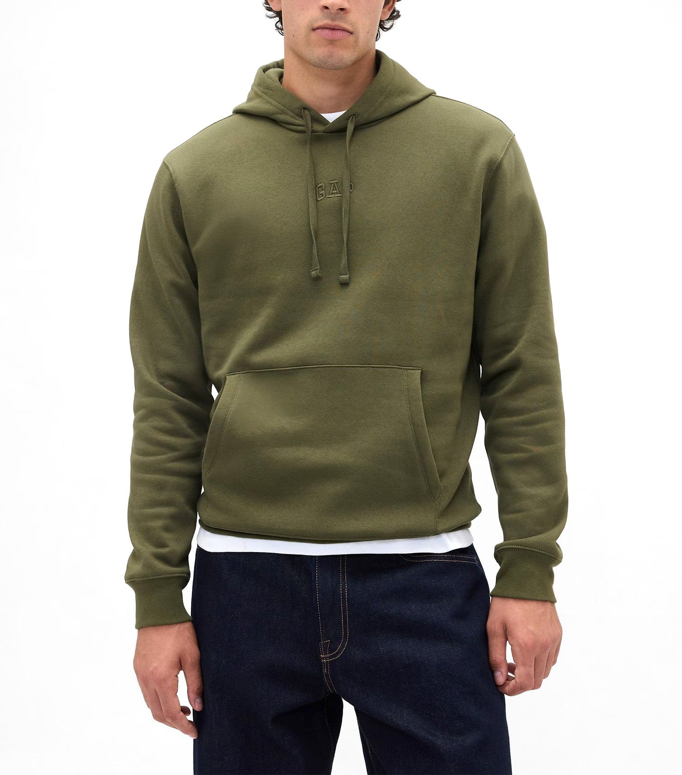 Relaxed Mini-Logo Hoodie